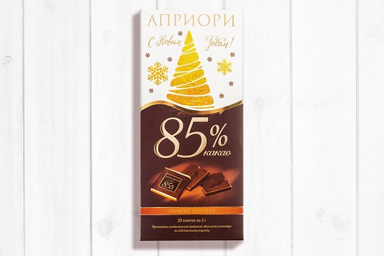 Шоколад Горький априори 75%, 100г